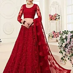 beautypiie Embroidered Net Semi Stitched Anarkali Gown-picture-28