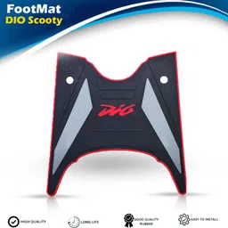 weyride Scooter Scooty Mat Two Wheeler Floor Foot Mat for (Honda DIo 110) Way_a4 Honda Dio Two Wheeler Mat-picture-27
