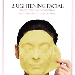 o3+ Brightening Facial Kit For Boosting Glow With Peel Off Mask Single Use Kit 45 g-picture-11