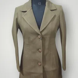 pepzo Women Solid Double Breasted Casual Blazer-picture-13