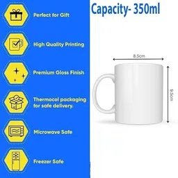 dflexprints ca india printrd coffee mug +1 ca india printrd mdf keychain Ceramic Coffee Mug image 3