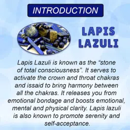 spyronix real treasure Lapiz Lazuli, Stone Crystal Bracelet image 2