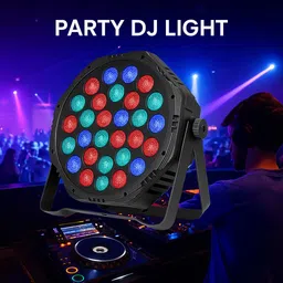 vespa Disco light for home and party use, 36 LED RGB light with remote control Single Shower Laser Light-picture-32