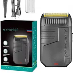 Frinzoo Cordless Use, USB Charging, Lightweight Design with 60 Min Runtime - Black Shaver For Men-image-3