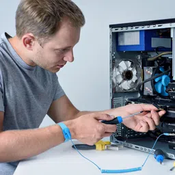 rojex Anti-Static Wrist Strap – ESD Grounding Adjustable Bracelet with 6ft Coiled Cord Anti-Static Wrist Strap image 5