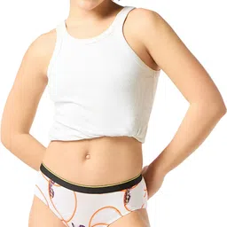 bummer Women Hipster White Panty-picture-11