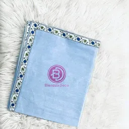 blenzza deco 180 TC Cotton Single Self Design Flat Bedsheet-picture-20