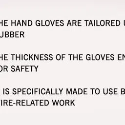 donizard 11 KV Electrical Insulating Shock Proof Safety Rubber Hand Gloves 35cm Length Latex, Rubber Safety Gloves image 4