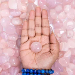 are Rose Quartz Natural Healing Tumbled Stone Polished Oval Crystal Pebbles-picture-18