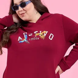 austivo Women Full Sleeve Printed Hooded Sweatshirt-picture-39