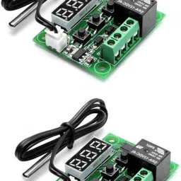 mexico Pack of 2 W1209 50~100 digital temperature controller thermostat Temperature Sensor and Controller Electronic Hobby Kit-picture-28