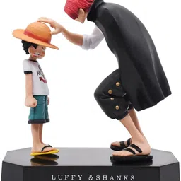 hasthip One Piece Shanks and Monkey D Luffy Anime Figurine PVC Action Figure for Home-picture-25