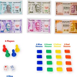 ratnas LITTLE BUSINESS NOTES FOR KIDS Money & Assets Board Game image 2