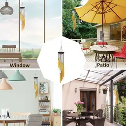 pamidhar Metal Wind Chimes with 15 Pipes for Feng Shui at Home Balcony Positive Energy Aluminium Windchime image 5