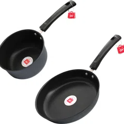 lazywindow Fry Pan 16 cm, 22 cm diameter 1.5 L, 1 L capacity-picture-25