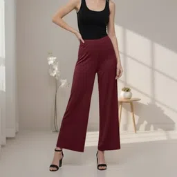 ak shamshahid garments Pack of 5 Regular Fit Palazzos For Casual Wear | Everyday Wear Women Pyjama Women Pyjama image 2