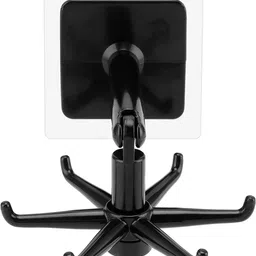 shrey Wall mounting Self Adhesive 360 Degree Rotating Hook for Hanging(Pack of 1)1.450 Hook 6 image 3
