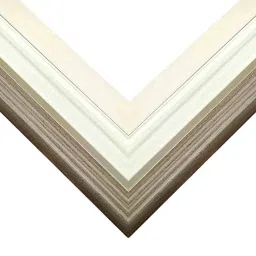 elegant arts and frames Framed Rectangular Wall Mirror In Cream image 5