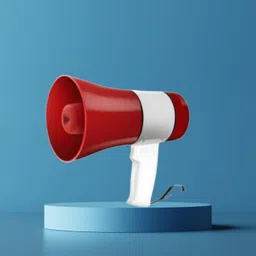 sacro Handheld Megaphone with Siren, Microphone & Rechargeable for Outdoor EventsB430 Handheld Megaphone with Siren, Microphone & Rechargeable for Outdoor EventsD430 Outdoor PA System image 1