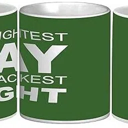 get fatang Brightest Day in Blackest Night Printed Gift for Couple, Friends Ceramic Coffee Mug-picture-25