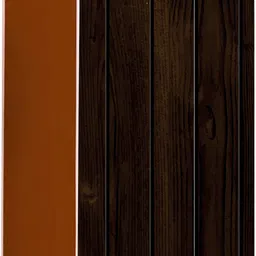 zooper 1 Door 6 Shelf Fabric Wood Print PP Collapsible Wardrobe image 3