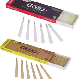 captain gogo 25 Cone unbleach and bleached pre rolled King Size 13 gsm Paper Roll-picture-42