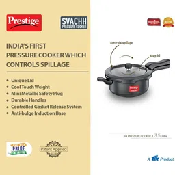 prestige Svachh 3.5 L Induction Bottom Pressure Cooker image 3