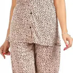 sidwa Women Night Suit Set Multicolor Printed image 2