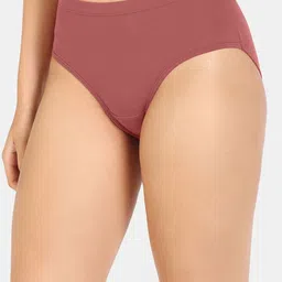 zivame Pack of 3 Women Hipster Purple Panty image 4