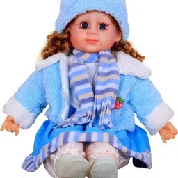 mayank & company BLUE DOLLS (Blue) (Multicolor) image 1