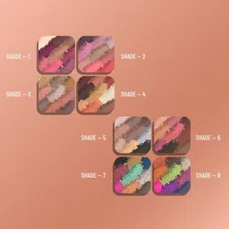 swiss beauty Ultimate Eye Shadow Palette with 9 attractive Natural Colors 6 g image 5