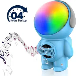BAGATELLE Newest Astronaut Wireless Bluetooth Speaker with RGB Color-Changing Lights 10 W Bluetooth Party Speaker-picture-42