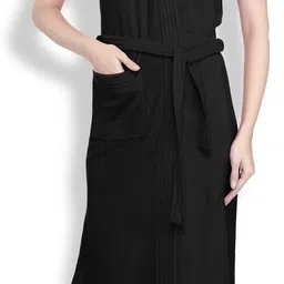 sand dune Black Large Bath Robe-picture-22