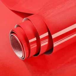 home13 Vinyl Decorative Red Wallpaper image 1