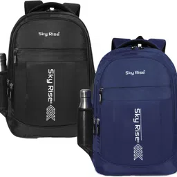 sky rise Large 35 L Laptop Backpack Pack of 2 Durable Laptop & Study Backpacks with Bottle Holder-picture-17