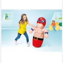 tiny tales Hit Me Punching Bob Bag Toy for Outdoor & Indoor Playing Inflatable HitMe Toys image 5