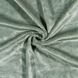 osonics textiles Velvet Single Fitted (Elastic) 300 TC Solid Bedsheet image 3