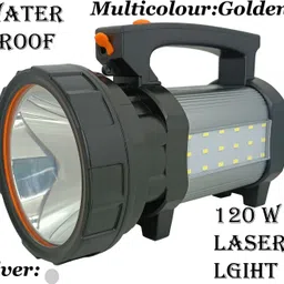 mnt sales 120 W Water Proof Torch With ,2 Km Long Range Search Light ,Jumbo Size 4 Modes 8 hrs Torch Emergency Light image 4