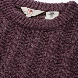 levi's Round Neck Solid Men Pullover image 2