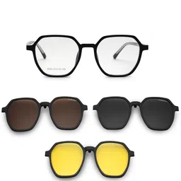 hashtag eyewear Polarized, UV Protection Oval Sunglasses (51) image 2