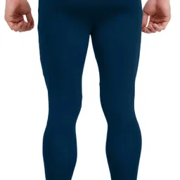 never lose Solid Men Dark Blue Tights image 2