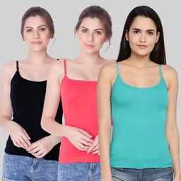 dollar missy Women Black, Green Camisole-picture-24