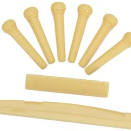 naad Yellow Plastic Guitar Bridge-picture-24