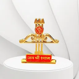 Lord Jai Shri Shyam Teen Baan Statue/Idol/Murti For Car Dashboard Figurine Stand Decorative Showpiece - 6.4 cm-image-70