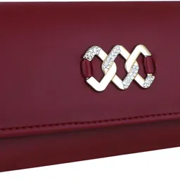 mr. raaq creation Casual Maroon Clutch-picture-19