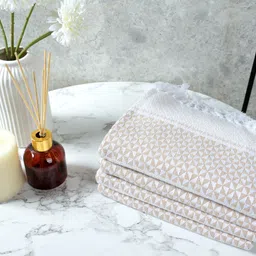 saral home Cotton 392 GSM Hand Towel Set image 2