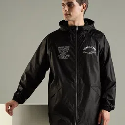 Tommy Hilfiger Printed Relaxed Fit Cotton Jacket Men Wind Cheater-picture-12