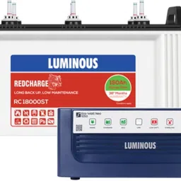 luminous Eco Watt Neo 1050 with RC18000ST Tubular Inverter Battery-picture-18