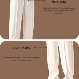 mack jonney Pack of 2 Men Self Design Black, White Track Pants image 4