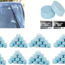 somapa 78 PcsCar Wiper Detergent Effervescent Tablets Washer Auto Windshield Cleaner Glass |Pack of 78 Tablet Concentrate Vehicle Glass Cleaner-picture-10
